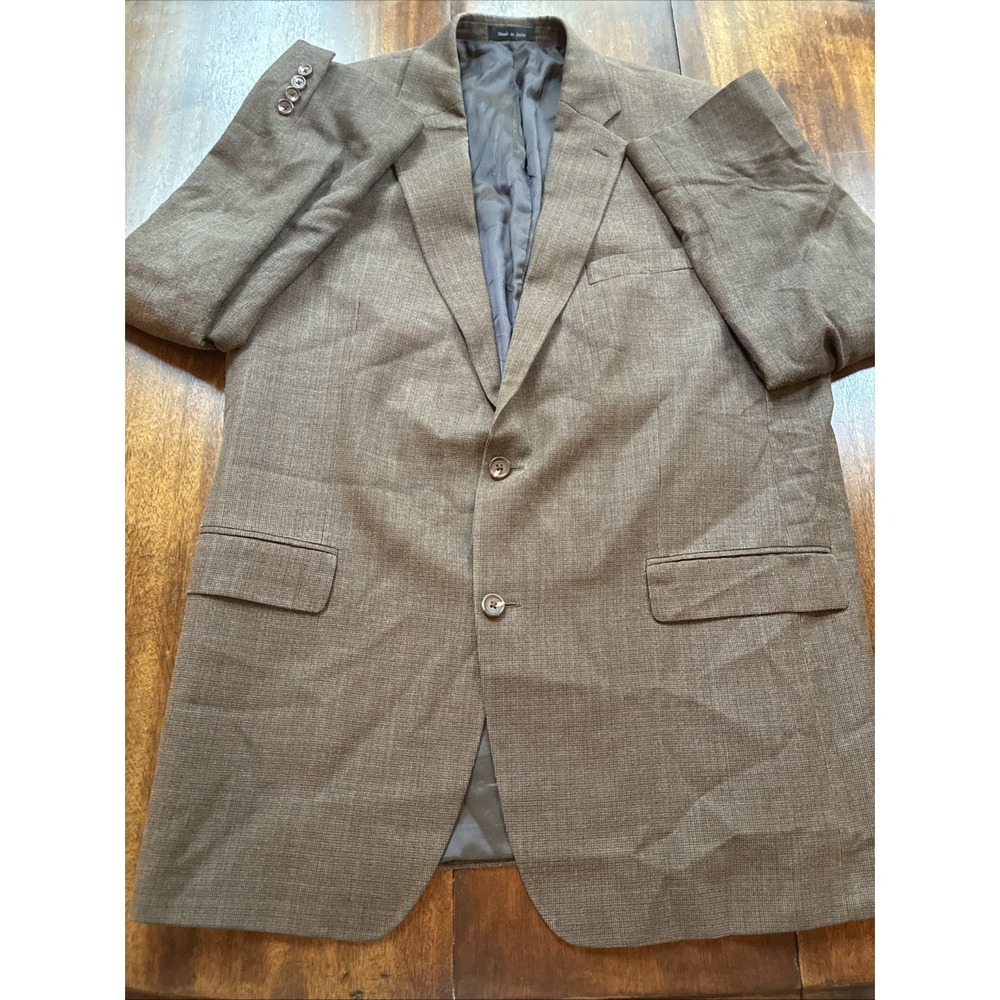 Ralph Lauren 44L Wool And Silk 2 Button Dry Clean Only Blazer